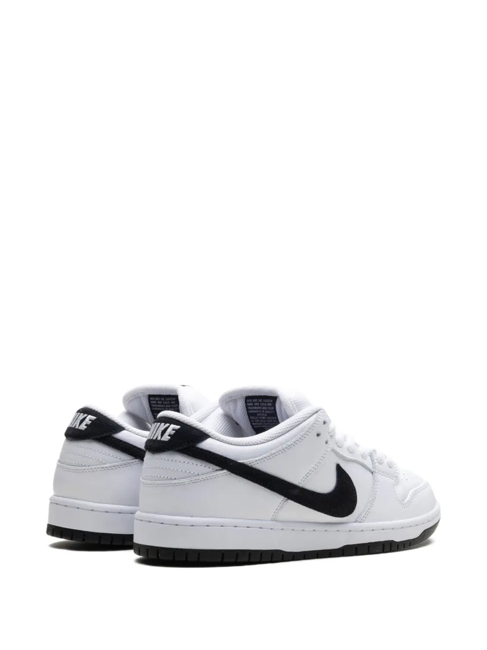 Nike Sb Dunk Low White/Black Sneakers floriamart.shop