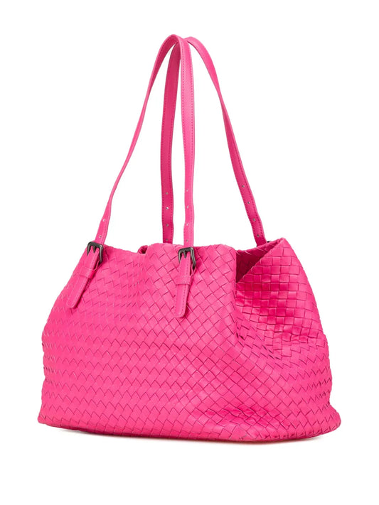 Pre-OwnedBottega Veneta Pre-Owned2012-2024 Medium Nappa Intrecciato Cesta tote bag