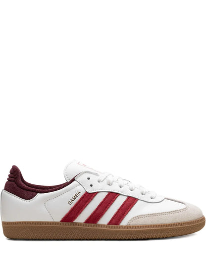 adidas Samba Og Core White/Better Scarlet/Shadow Red Sneakers Floriamart