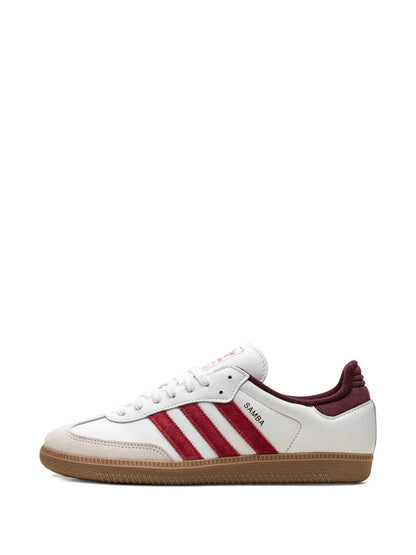 adidas Samba Og Core White/Better Scarlet/Shadow Red Sneakers Floriamart