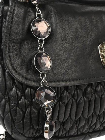 Pre-OwnedMiu Miu Pre-Owned2010s matelasse shoulder bag