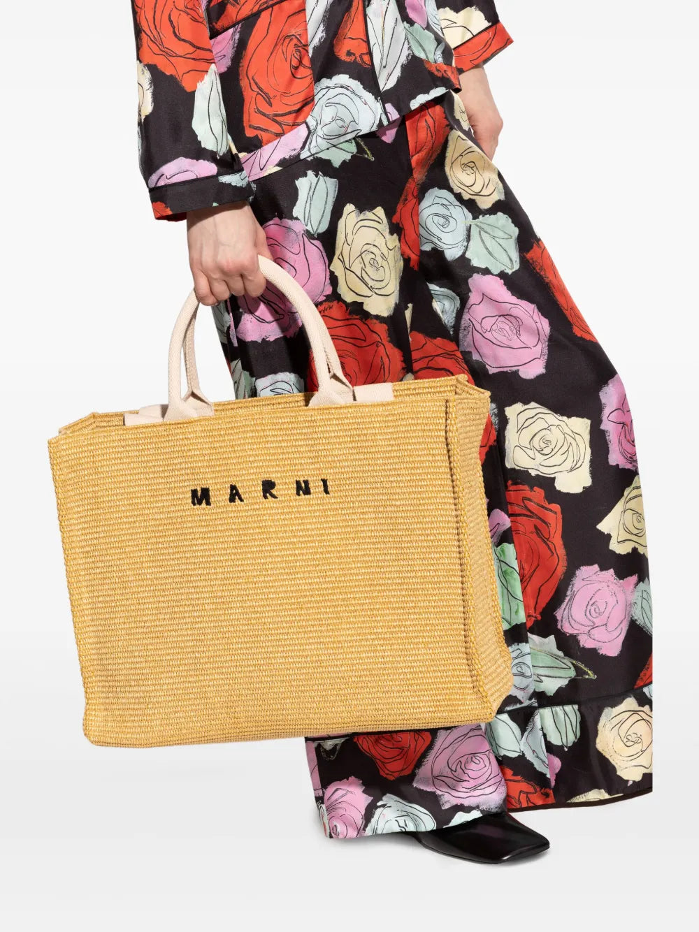 Marnilarge Basket tote bag
