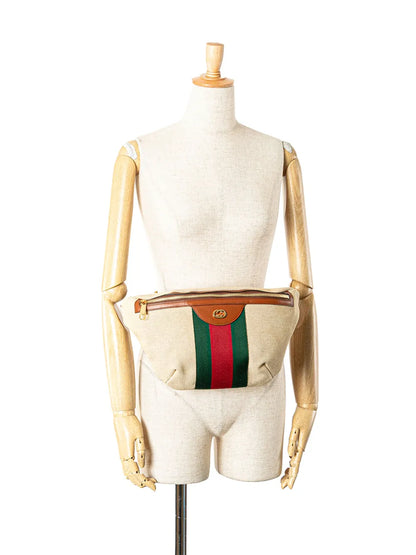 Pre-OwnedGucci Pre-Owned2000-2015 Canvas Web belt bag