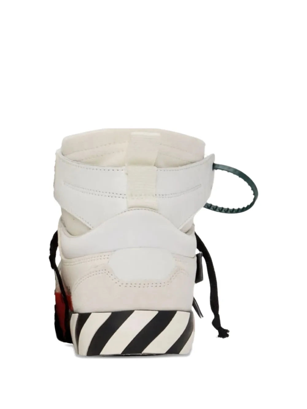Off-White High Top Vulcanized White/Black Sneakers floriamart.shop