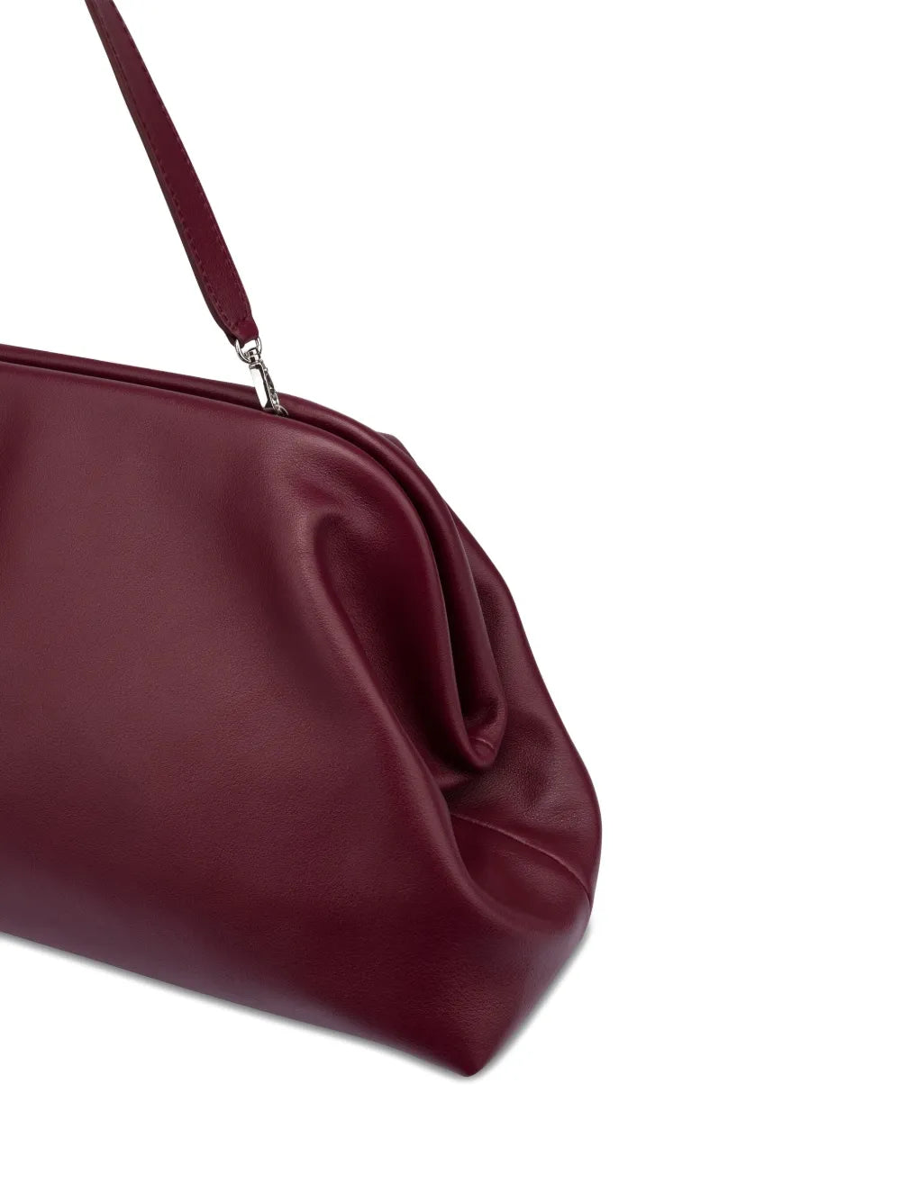 Alberta Ferrettileather clutch bag
