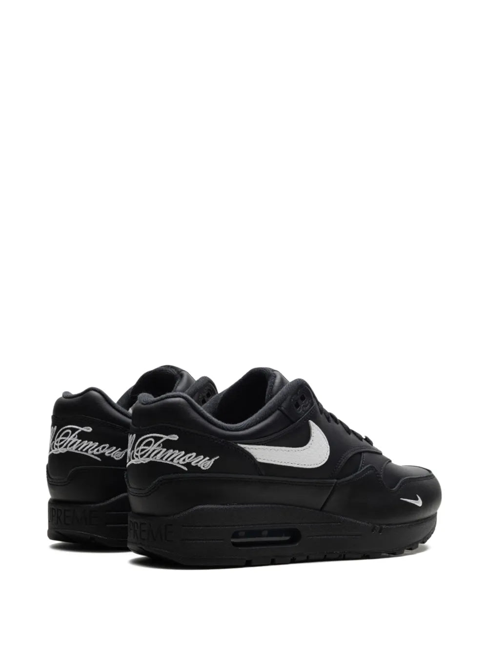 Nike X Supreme Air Max 1 87 Sp Black/White Sneakers floriamart.shop