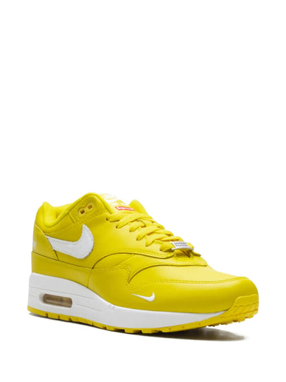 Nike X Supreme Air Max 1 87 Sp Speed Yellow/White Sneakers floriamart.shop