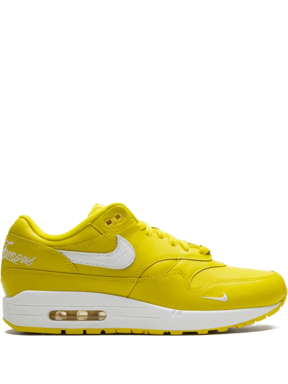 Nike X Supreme Air Max 1 87 Sp Speed Yellow/White Sneakers floriamart.shop