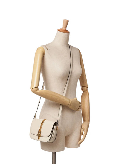 Pre-OwnedGucci Pre-Owned2016-2024 Mini Leather Sylvie 1969 crossbody bag