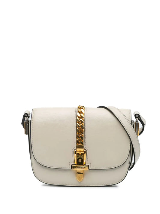 Pre-OwnedGucci Pre-Owned2016-2024 Mini Leather Sylvie 1969 crossbody bag