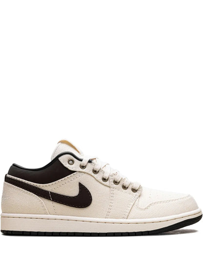 Air Jordan 1 Low Premium Pale Ivory/Baroque Brown Sneakers