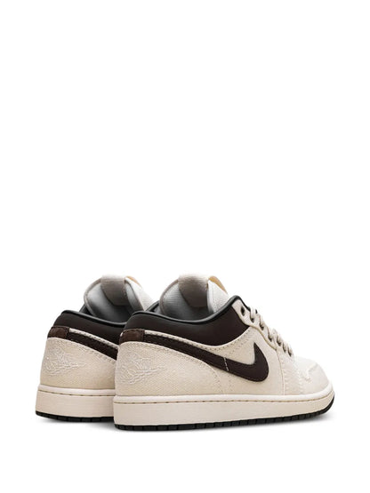 Air Jordan 1 Low Premium Pale Ivory/Baroque Brown Sneakers