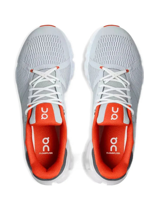 On Running Cloudflyer Grey/Orange Sneakers floriamart.shop