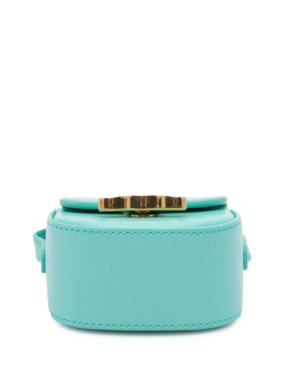 Pre-OwnedCeline Pre-Owned2021 Mini Shiny Calfskin Triomphe crossbody bag