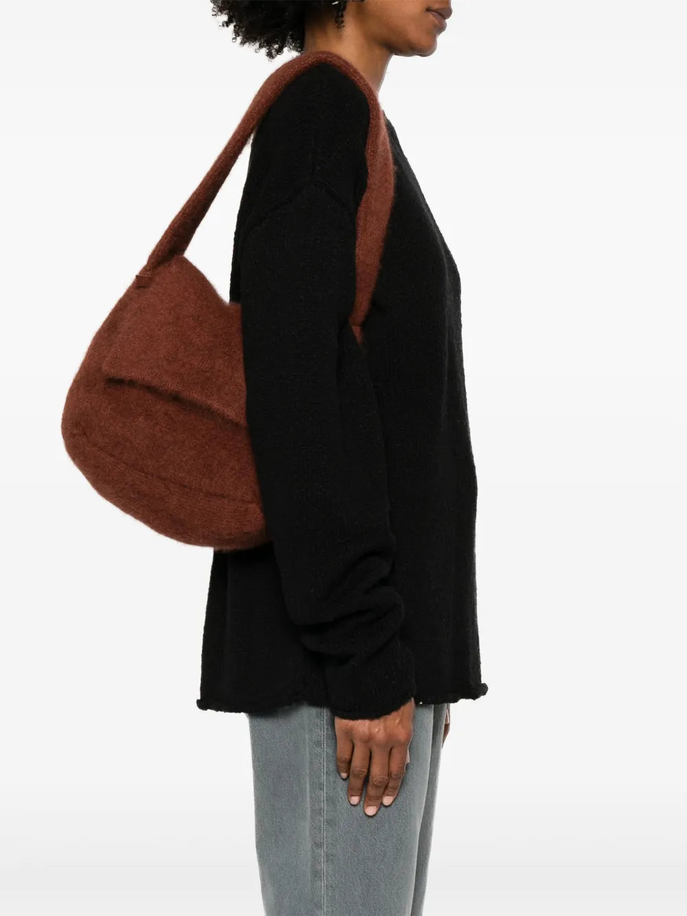 Aya Musetextured shoulder bag