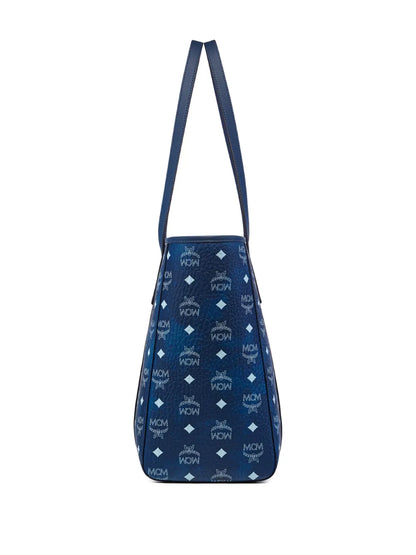 MCMToni Visetos monogram canvas top-zip tote bag