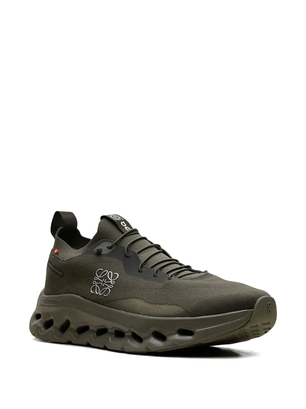 On Running X Loewe Cloudtilt  Khaki Green Sneakers floriamart.shop