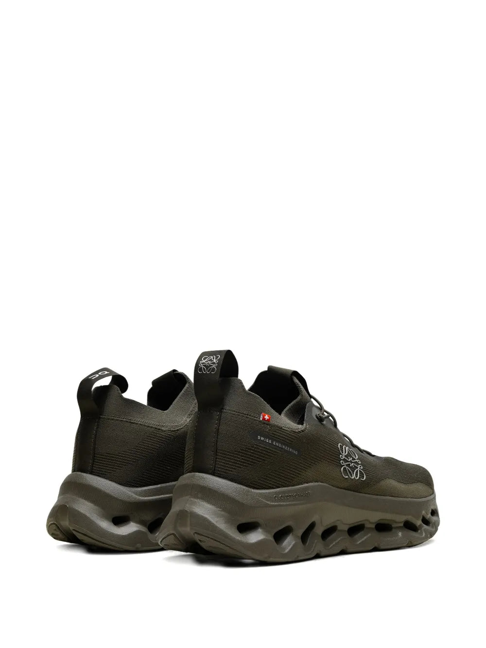 On Running X Loewe Cloudtilt  Khaki Green Sneakers floriamart.shop