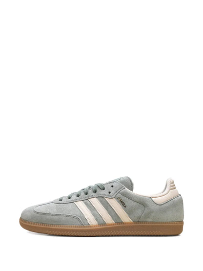 adidas Samba Silver Green/Wonder White Sneakers Floriamart