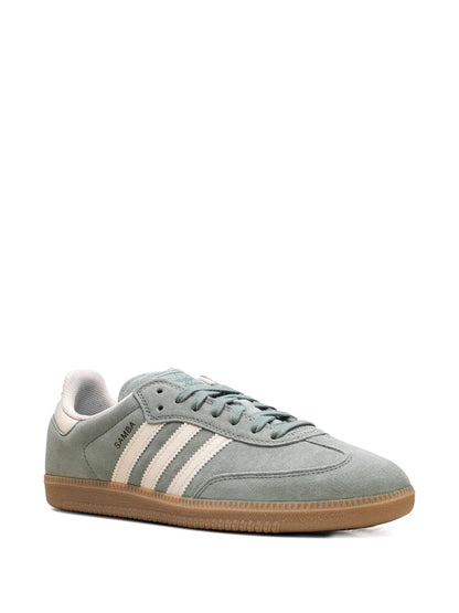 adidas Samba Silver Green/Wonder White Sneakers Floriamart