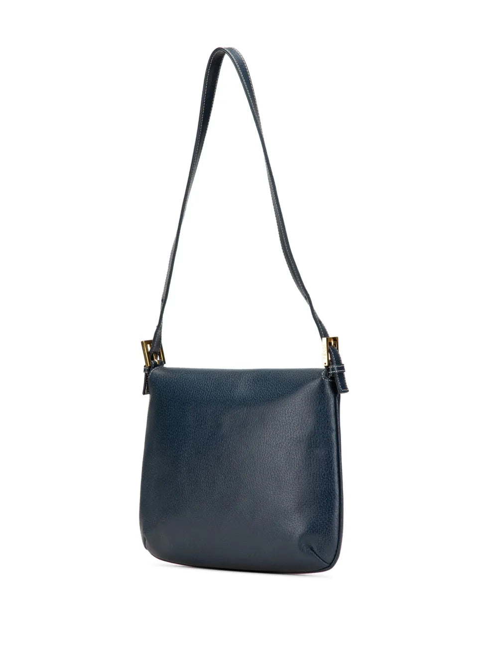 Pre-OwnedFendi Pre-Owned2010-2024 Calfskin FF Marble Flap shoulder bag