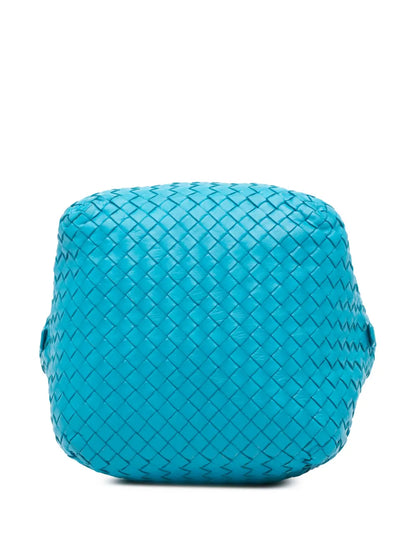 Pre-OwnedBottega Veneta Pre-Owned2012-2024 Nappa Intrecciato Cube crossbody bag