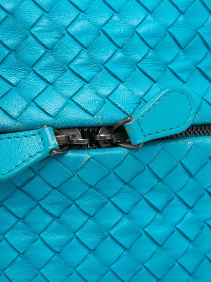 Pre-OwnedBottega Veneta Pre-Owned2012-2024 Nappa Intrecciato Cube crossbody bag