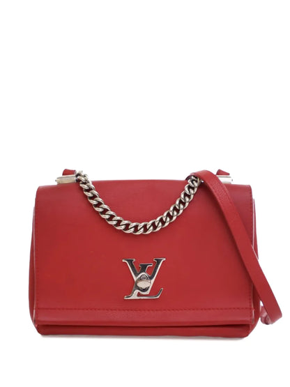 Pre-OwnedLouis Vuitton Pre-Owned2015 Leather Lockme II BB satchel