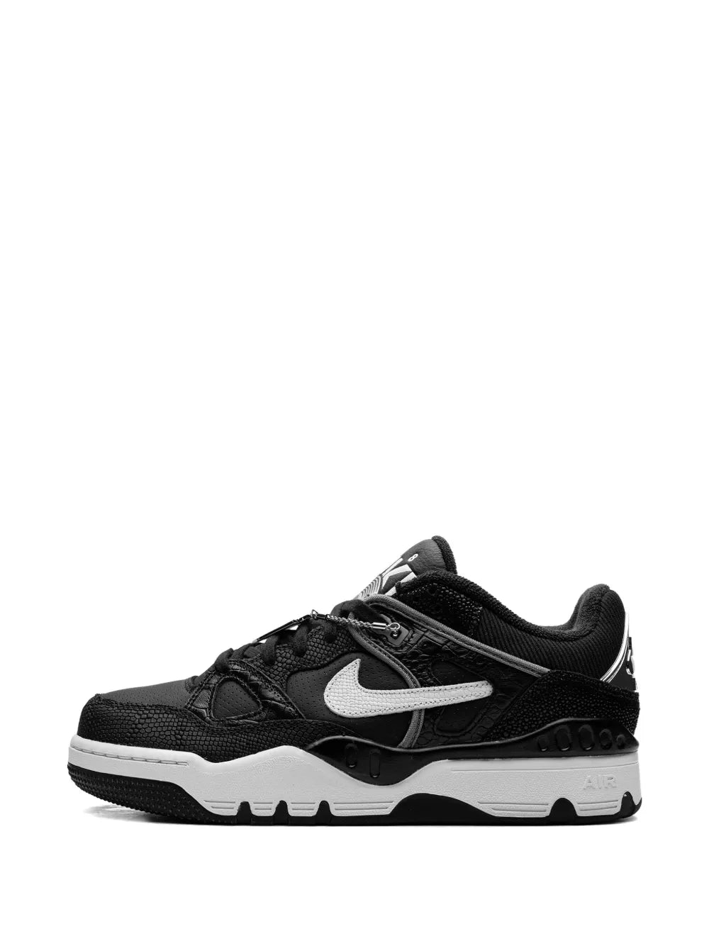 Nike X Nigo Air Force 3 Sp Black/White/Smoke Grey/Metallic Platinum Sneakers floriamart.shop