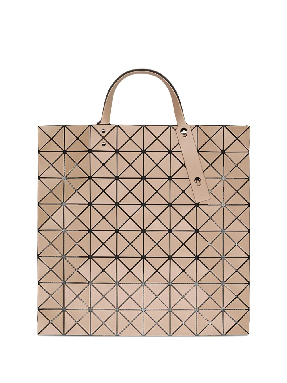 Issey Miyakegeometric-pattern tote bag