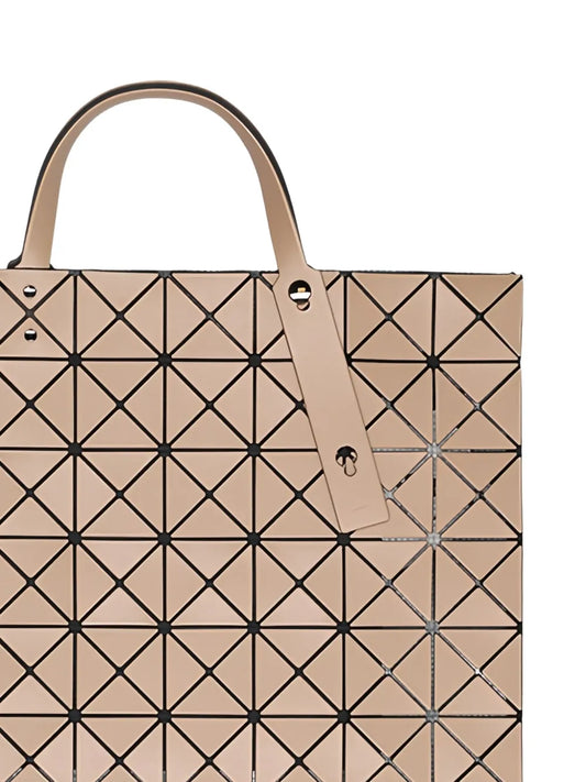 Issey Miyakegeometric-pattern tote bag