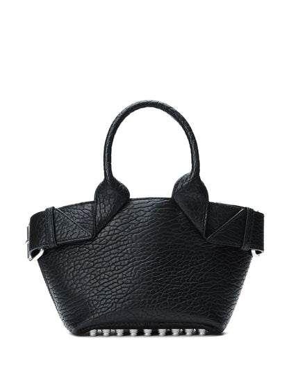 Alexander Wangbuckle-detail studded tote bag