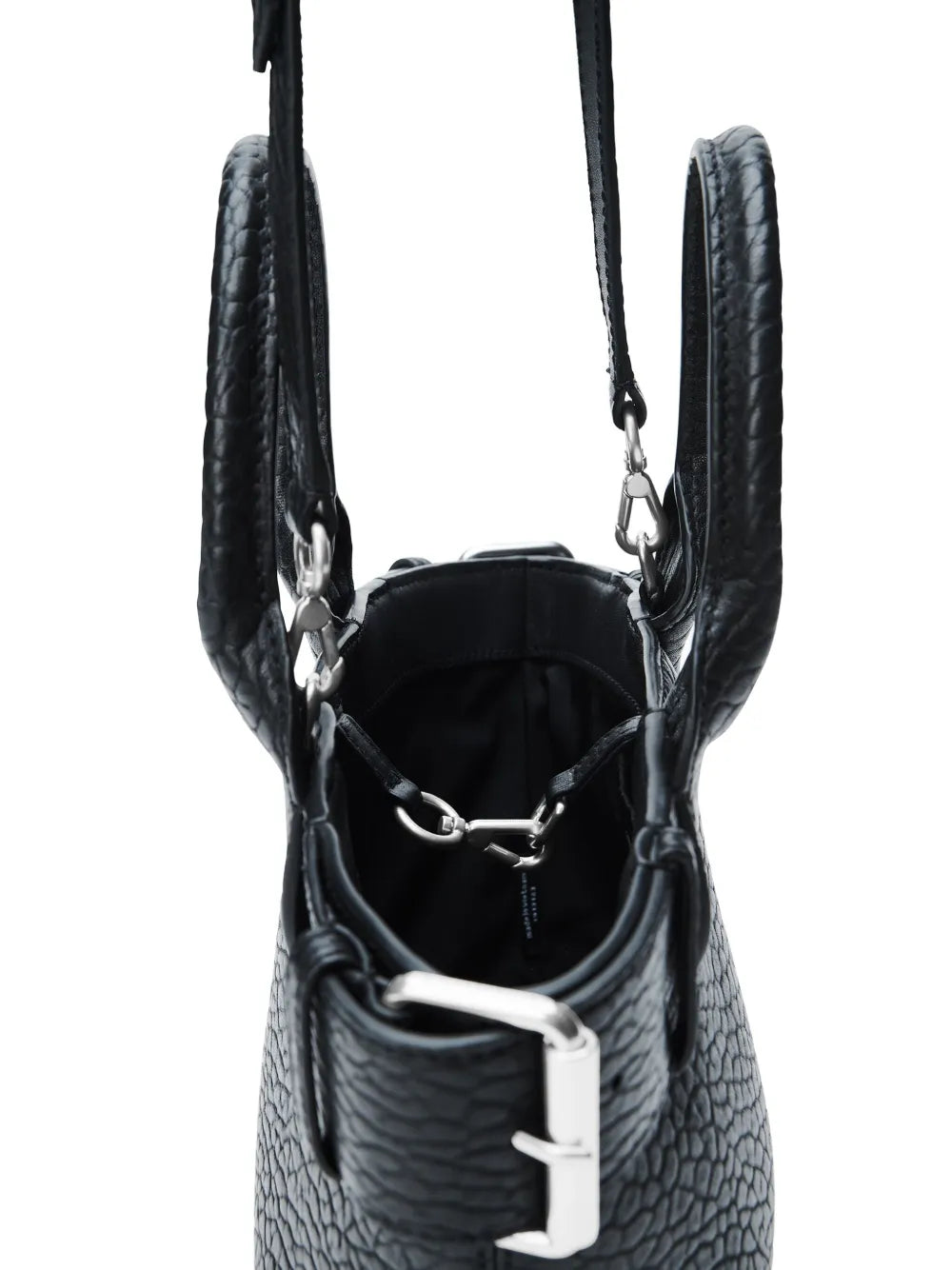 Alexander Wangbuckle-detail studded tote bag