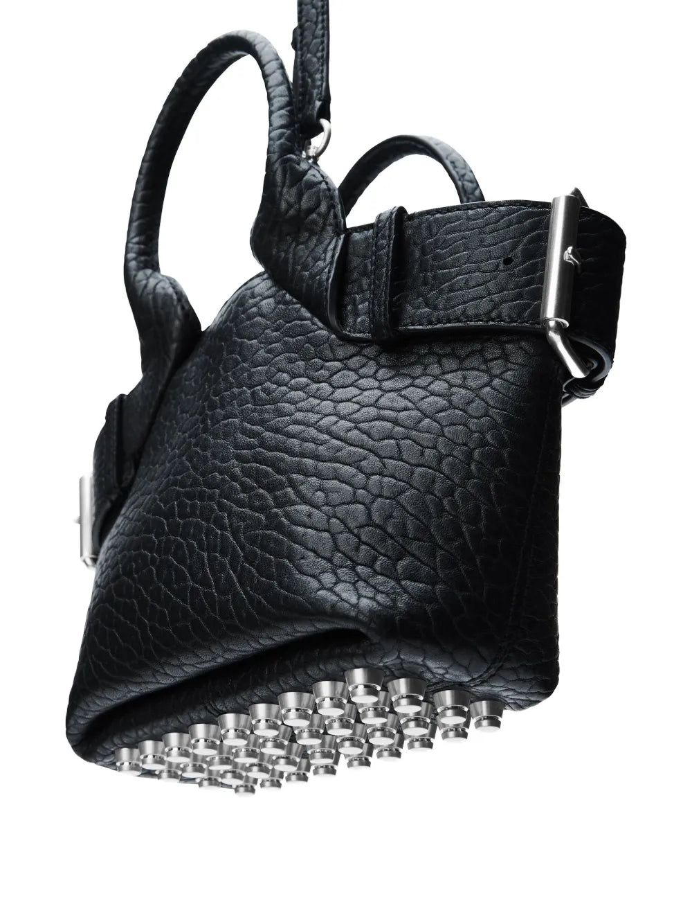 Alexander Wangbuckle-detail studded tote bag