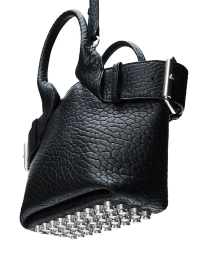 Alexander Wangbuckle-detail studded tote bag
