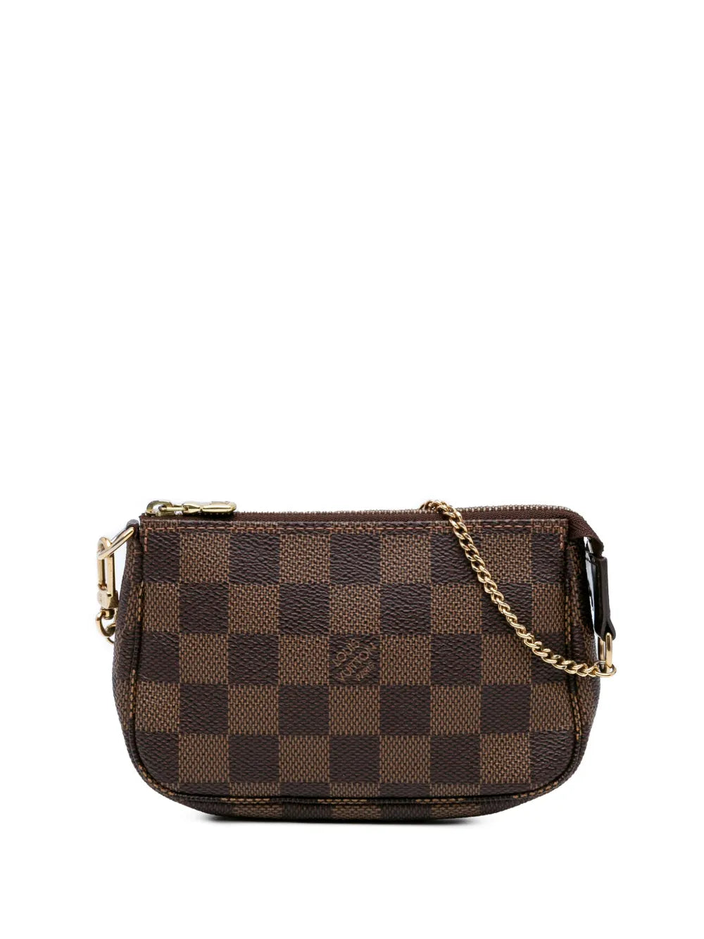 Pre-OwnedLouis Vuitton Pre-Owned2011 Damier Ebene Mini Pochette Accessoires handbag