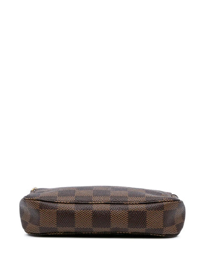 Pre-OwnedLouis Vuitton Pre-Owned2011 Damier Ebene Mini Pochette Accessoires handbag