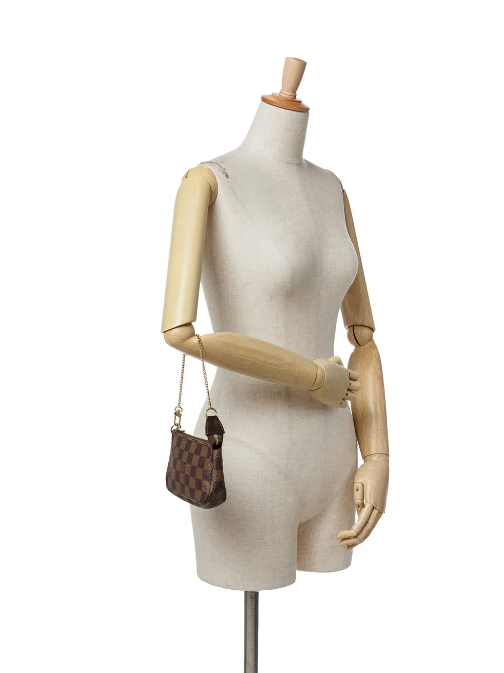 Pre-OwnedLouis Vuitton Pre-Owned2011 Damier Ebene Mini Pochette Accessoires handbag