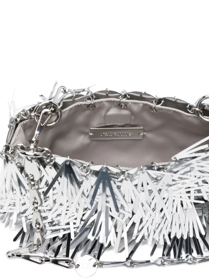 Rabannesequin-embellished chain shoulder bag