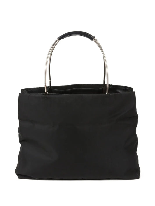 Pre-OwnedPrada Pre-Owned2010s triangle-logo tote bag