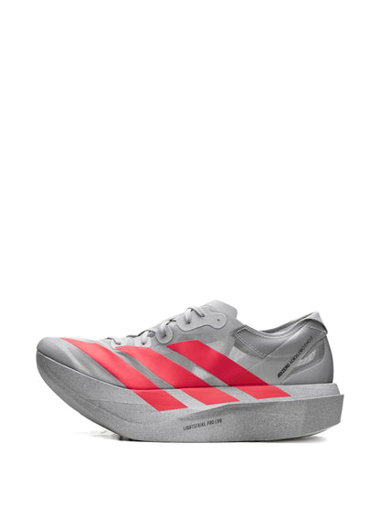 adidas Adizero Adios Pro Evo 2 Silver Metallic/Lucid Red/Grey Two Sneakers Floriamart