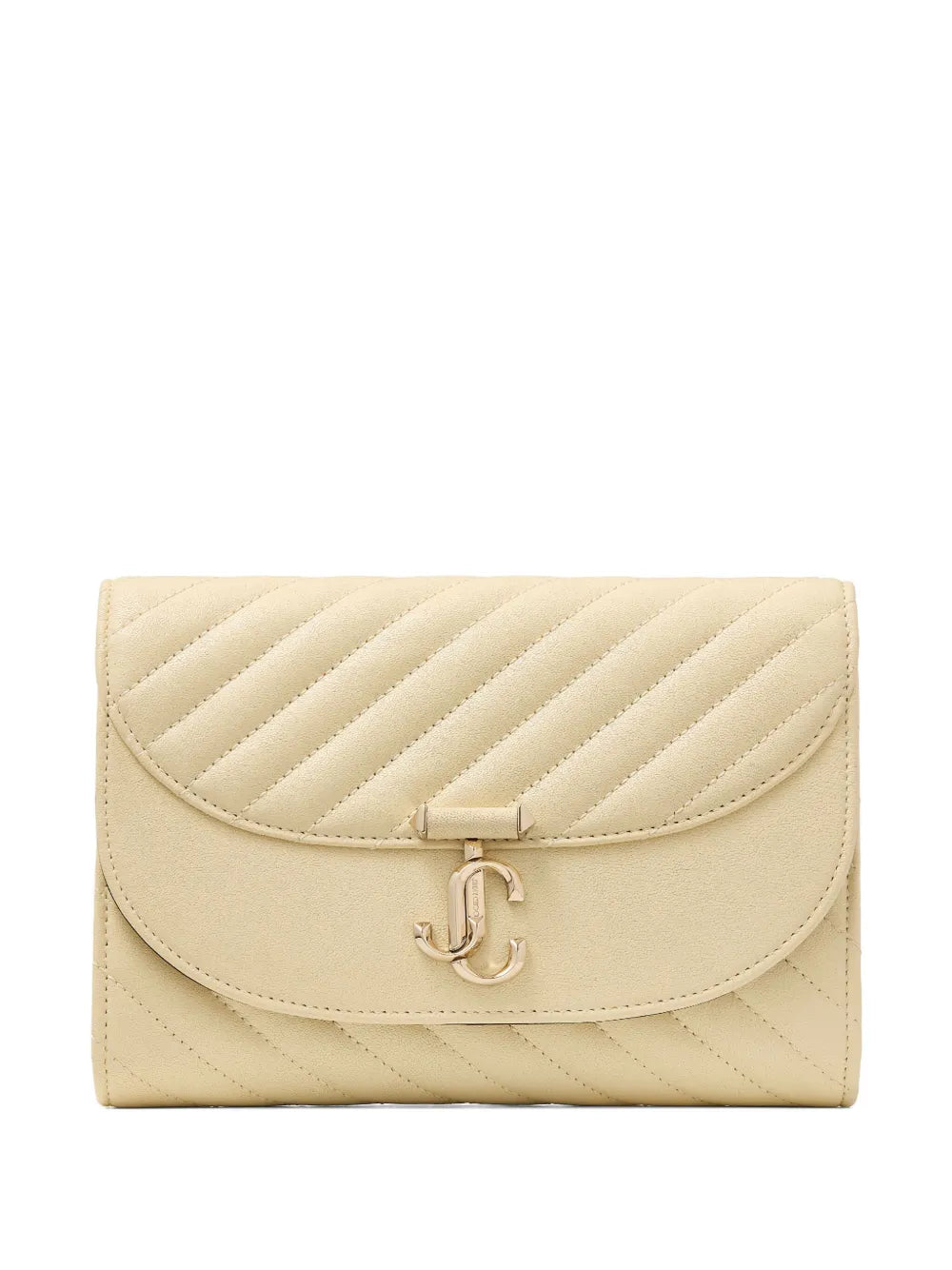 Jimmy ChooCurve clutch bag