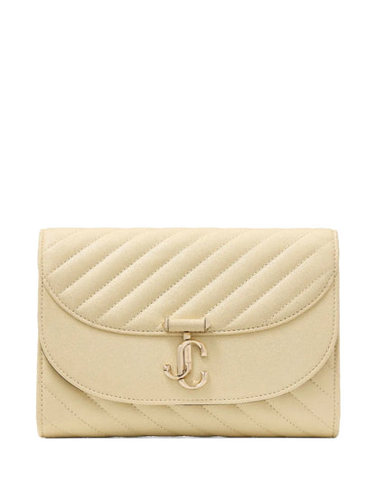 Jimmy ChooCurve clutch bag