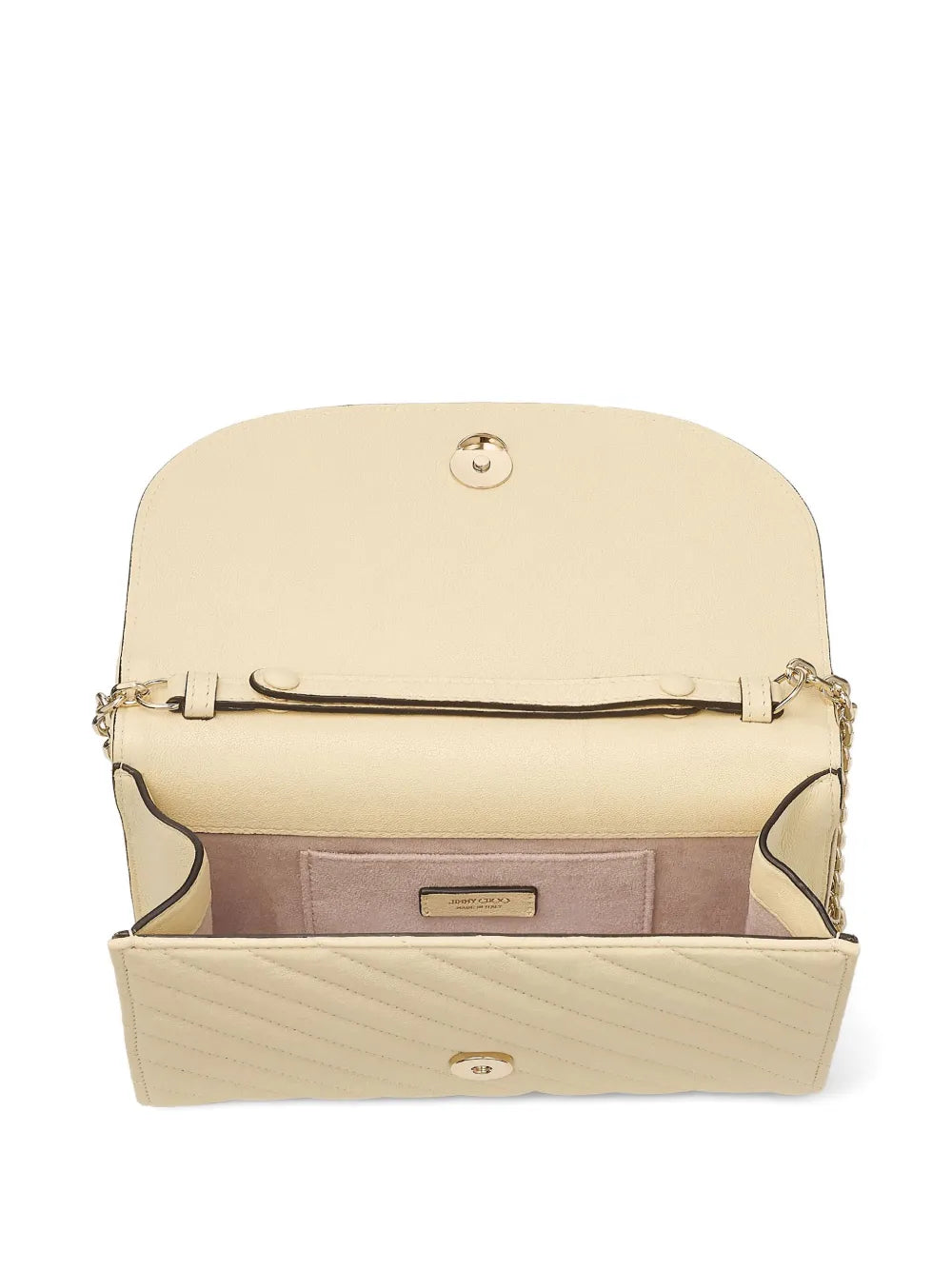Jimmy ChooCurve clutch bag