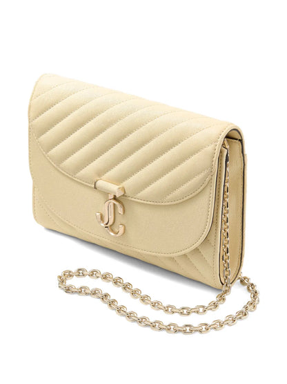 Jimmy ChooCurve clutch bag