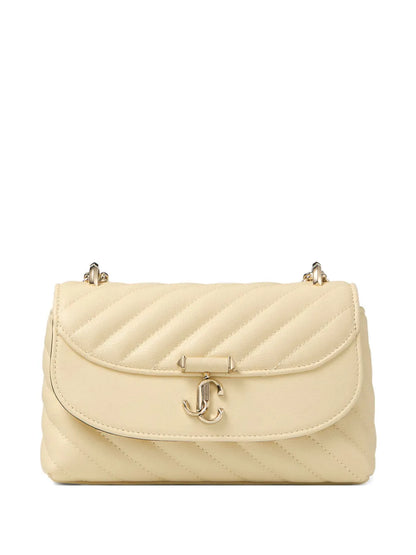 Jimmy ChooCurve S quilted crossbody bag