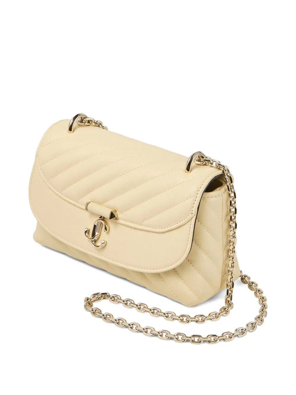 Jimmy ChooCurve S quilted crossbody bag