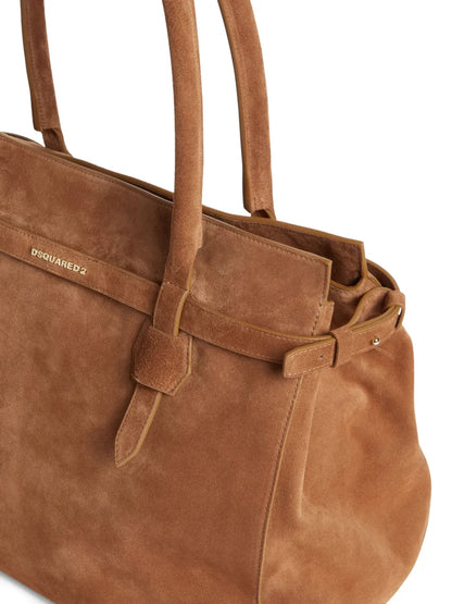 DSQUARED2suede tote bag