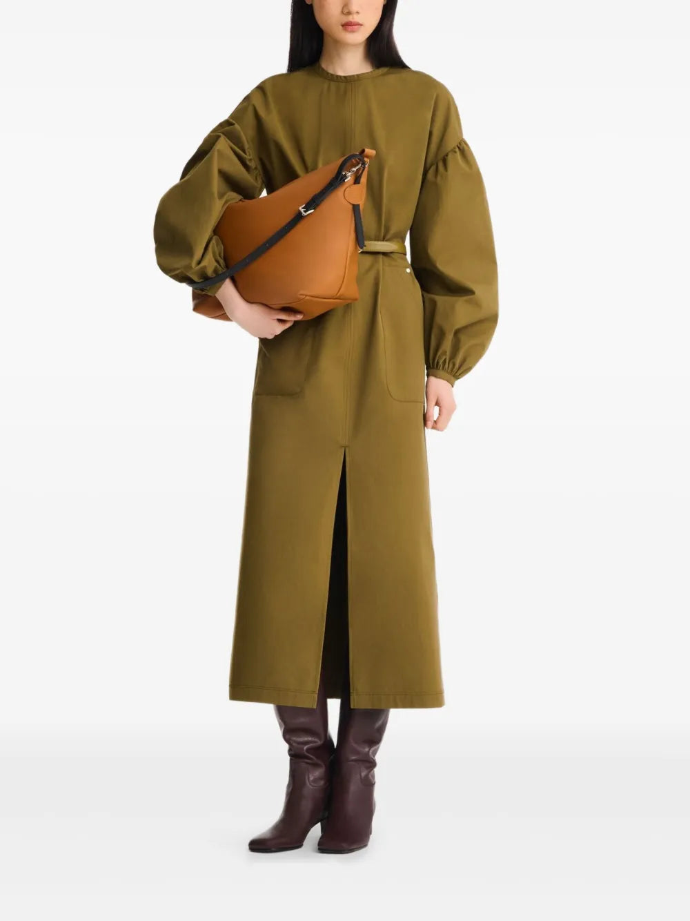 LongchampLe Slouchy calfskin leather shoulder bag