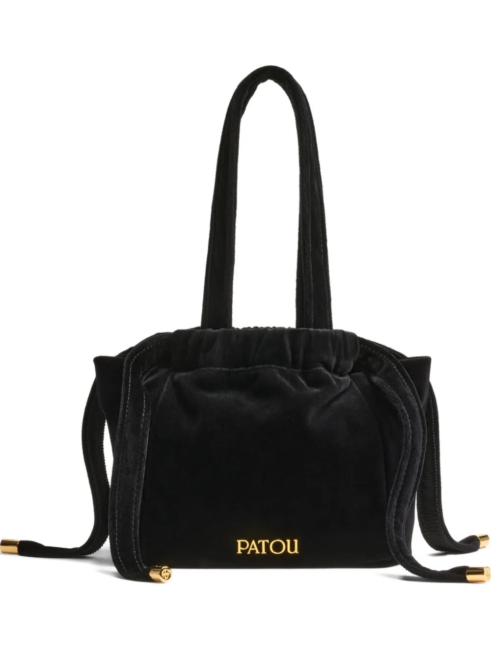 PatouEvening velvet drawstring bag